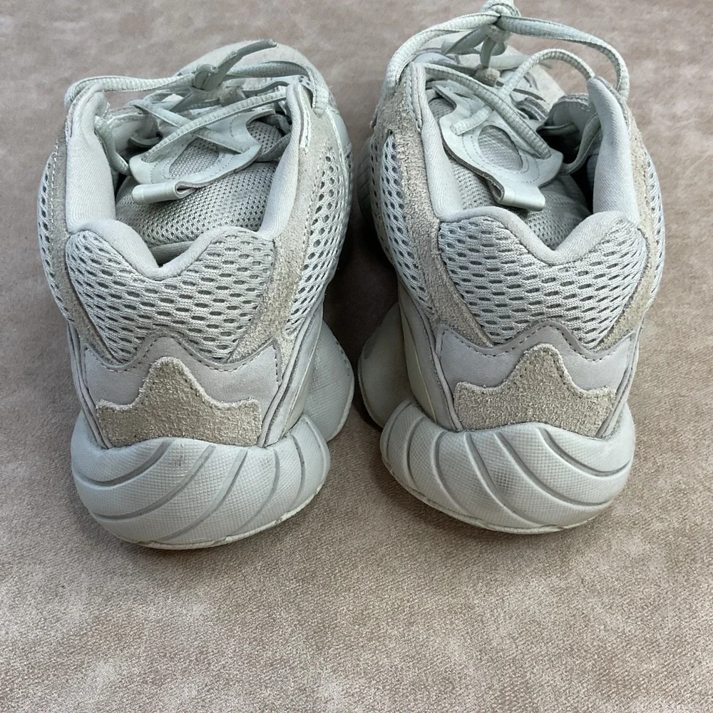 Adidas Yeezy 500 Salt Shoes EE7287‎ Gray Stone Suede Sneakers Men Sz 8